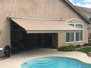 pool side outdoor awning